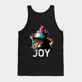 Christmas Kitten Tank Top